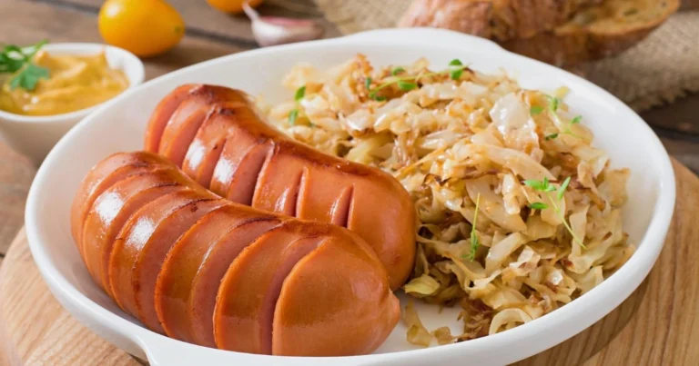 Sausage and cabbage