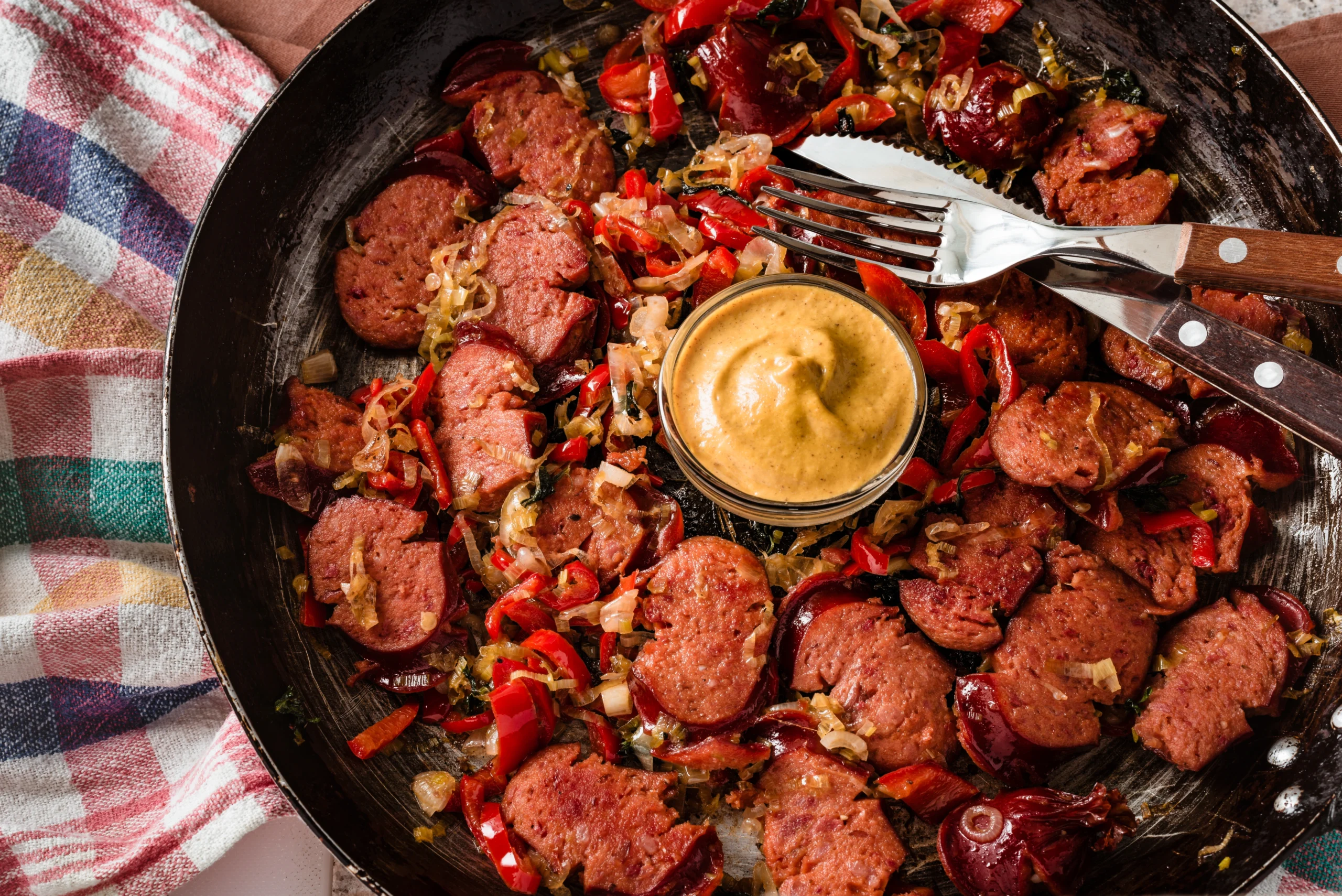 Southern Fried Cabbage with Sausage